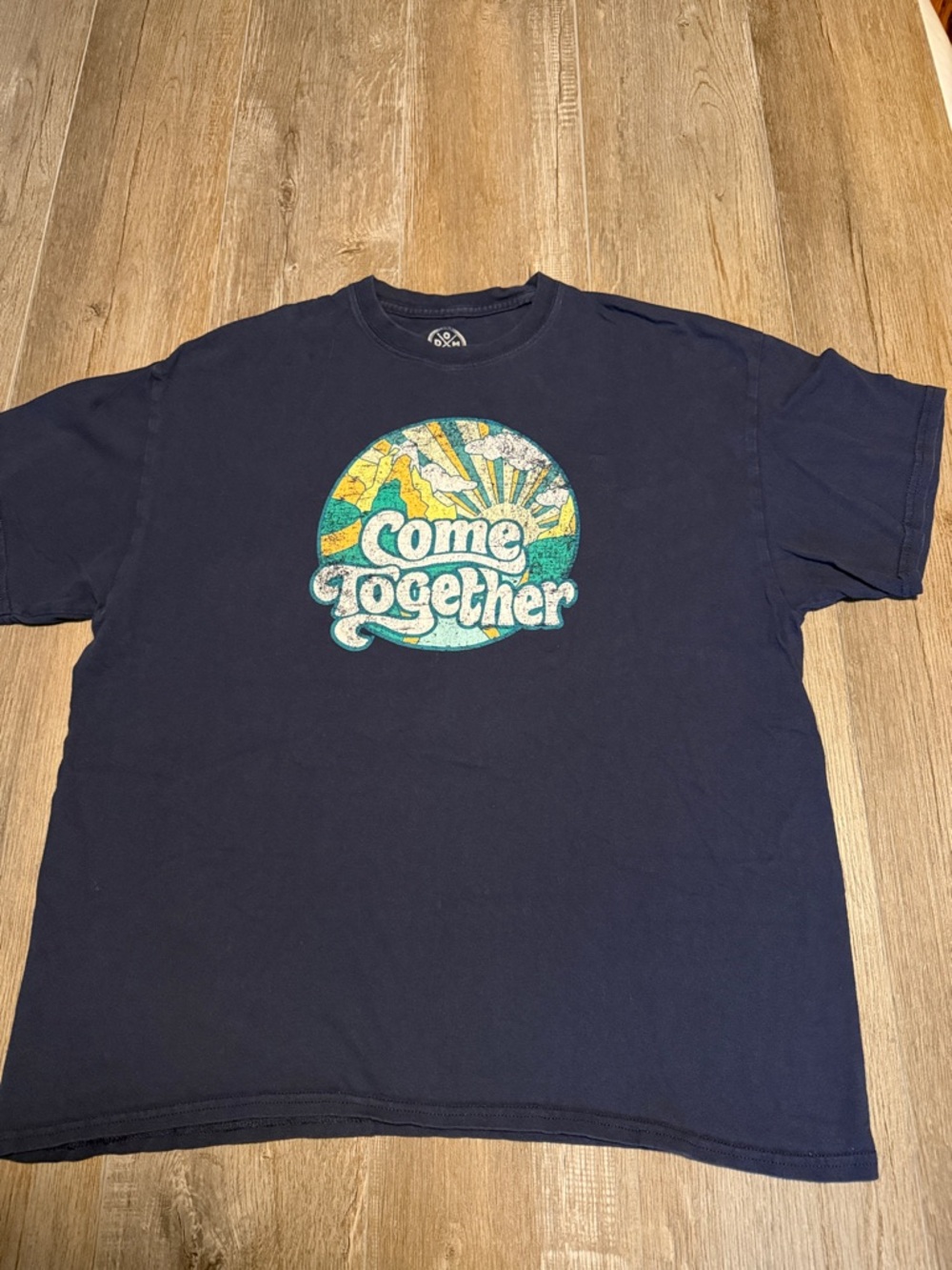 DOM Come Together Graphic Tee - Navy